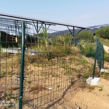 广西光伏围栏网生产厂家 南宁风电场护栏网 空地围网 浸塑铁丝网 双边丝护栏网 围栏网