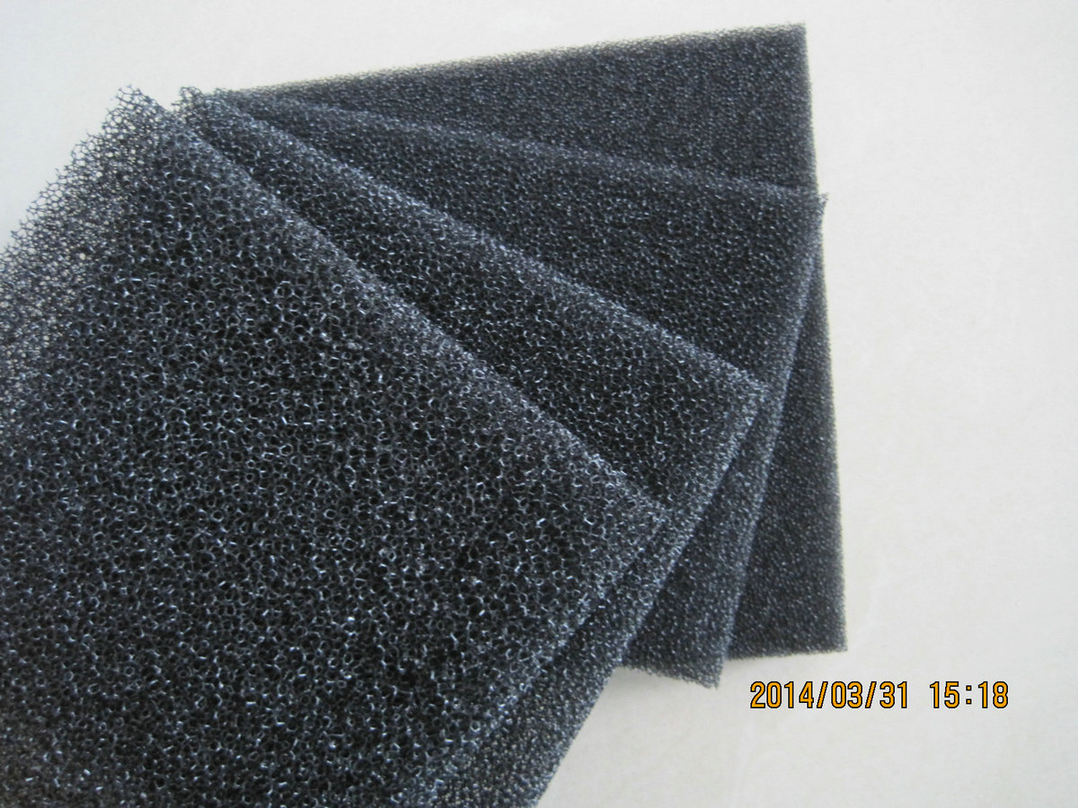 大孔防尘除污泡棉