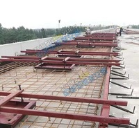 济南 无砟轨道轨排底座板工装凹槽支架