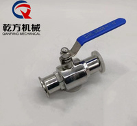 2205快装球阀 双相钢2205二片式内丝球阀 卫生级快装球阀 