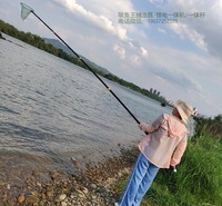 新款加强款锂电抄网,大功率一体杆麻鱼竿
