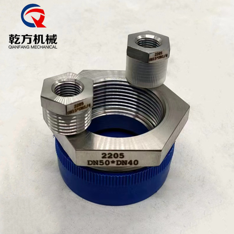 六角补芯 订做双相钢2205/2507/C276材质 内外丝变径补芯，内丝活接头