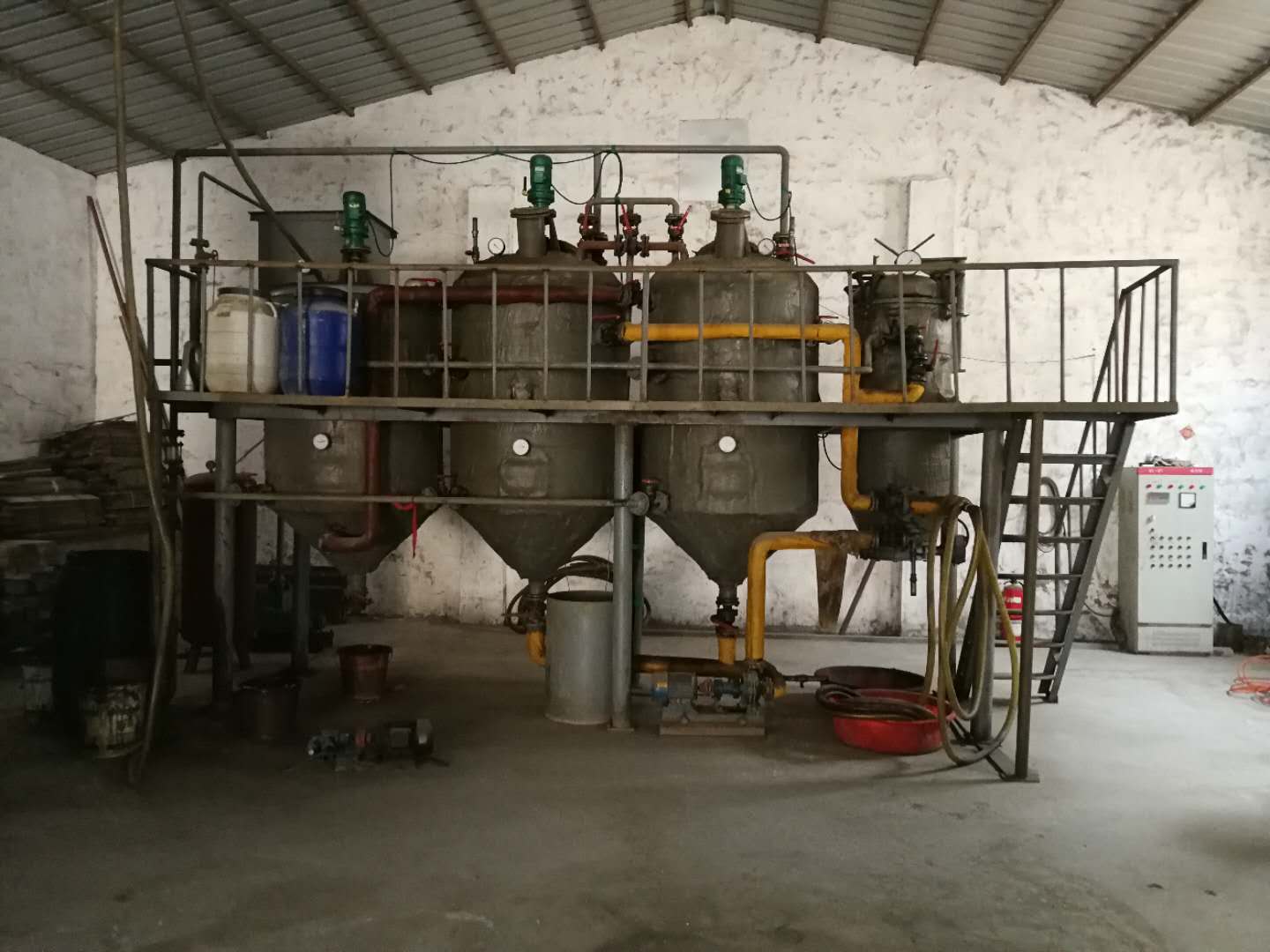 全自动废机油炼柴油设备