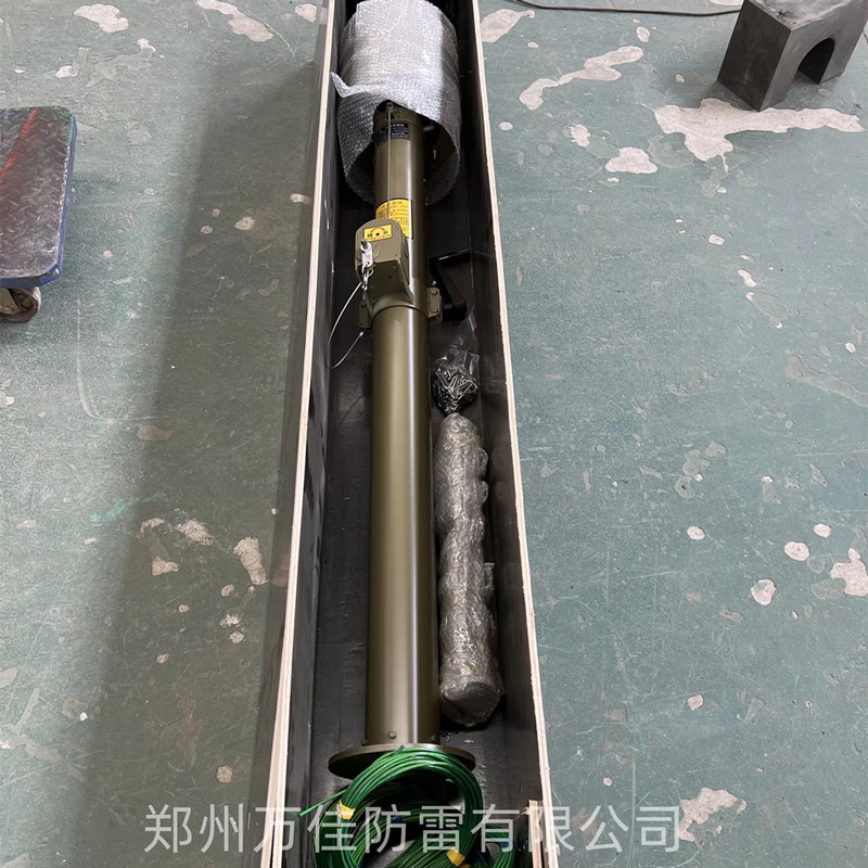工业建筑避雷针 绝缘避雷针杆 屋顶预放电优化型接闪器