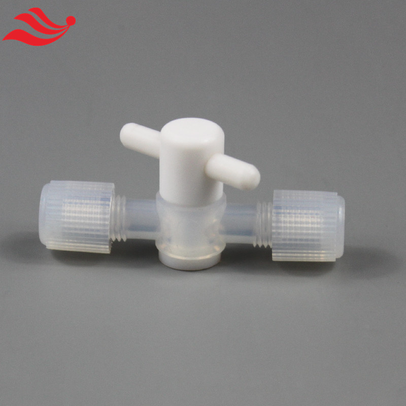 特氟龙氟塑料阀门控制流体流速半导体光刻液用