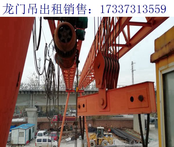 河北廊坊龙门吊出租厂家 龙门起重机的使用范围