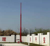 GH-1独立接闪杆塔  玻璃钢避雷针 方式烟筒塔
