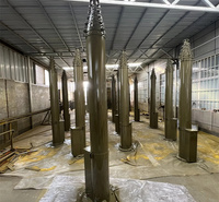 便捷式通讯升降塔 GH-1独立接闪杆塔 强韧性接闪器