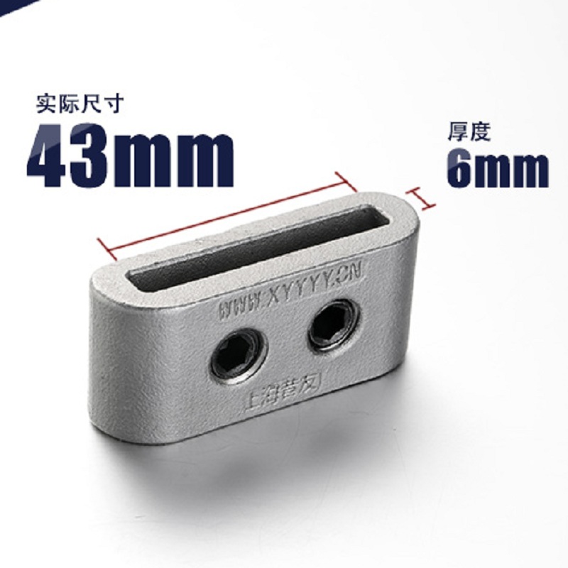 带压堵漏工具带压堵漏钢带卡扣钢带扣40mm钢带卡子昔友牌