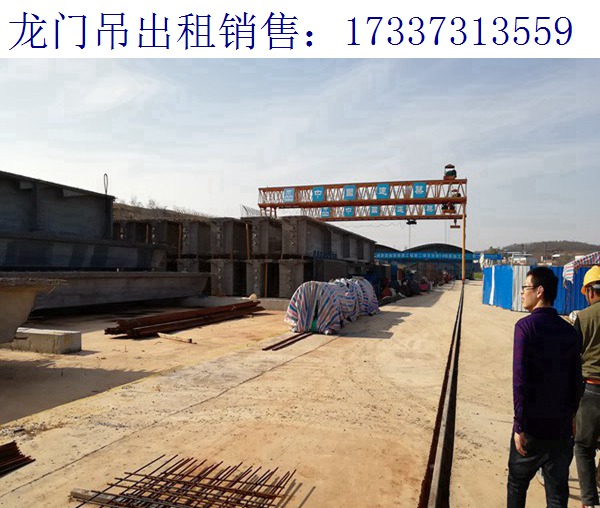 山东德州龙门吊厂家 龙门吊使用场地二