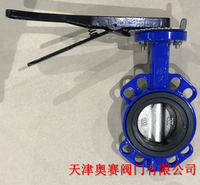 奥赛阀门 软座对夹蝶阀 专业生产低扭矩软座对夹蝶阀的厂家 天津蝶阀厂家 