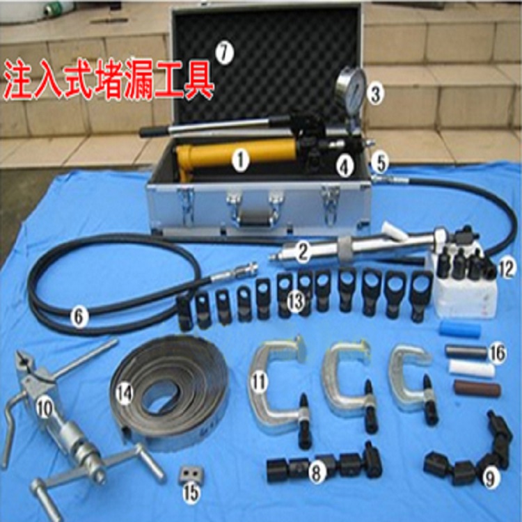 注入式堵漏工具 消防堵漏工具 消防带压堵漏器材 快速堵漏工具