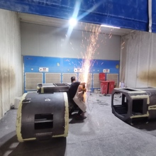 供应 防爆打磨除尘柜 移动伸缩式打磨房 非标定制