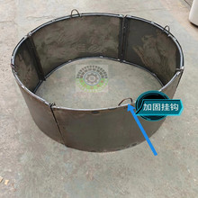 千之万挖孔桩护壁钢镆板人工挖井模具孔桩建筑机械模板