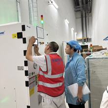 美蓝环保 供应 某知名大型软件集团粉尘净化系统 罩吸式除尘