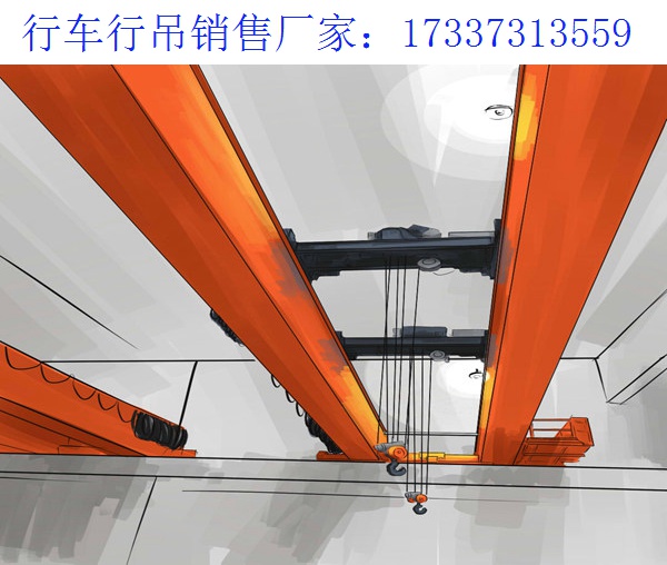 陕西汉中双梁桥式起重机厂家 起重机部分机械的维护