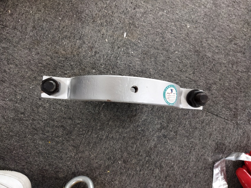 DN50法兰注胶夹具带压堵漏工具注入式堵漏卡具昔友牌