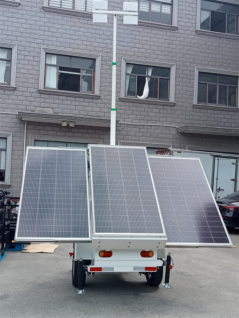 太阳能移动照明灯塔 LED应急升降泛光工作灯 矿山作业灯