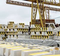 供应青岛城阳地铁用装配式围挡基础|黄岛区混凝土围挡基础墩