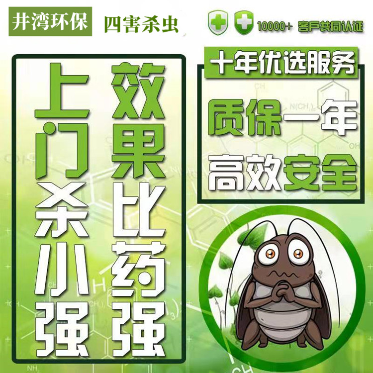 上海松江区除虫灭鼠除蟑螂灭蚊蝇上门灭鼠堵洞24小时服务公司
