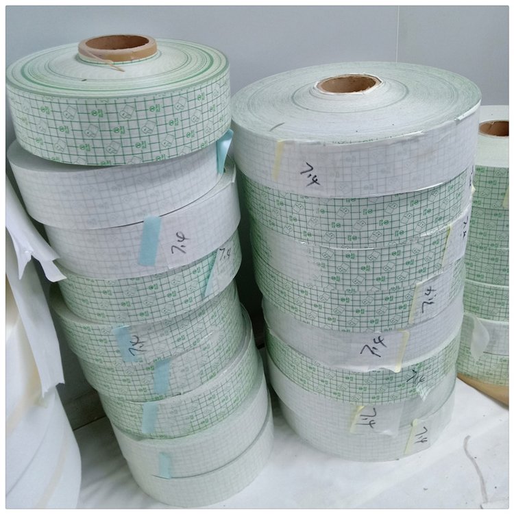 辰星透气胶贴 工厂直发白色网孔布医用单面胶带 PU膜卷材