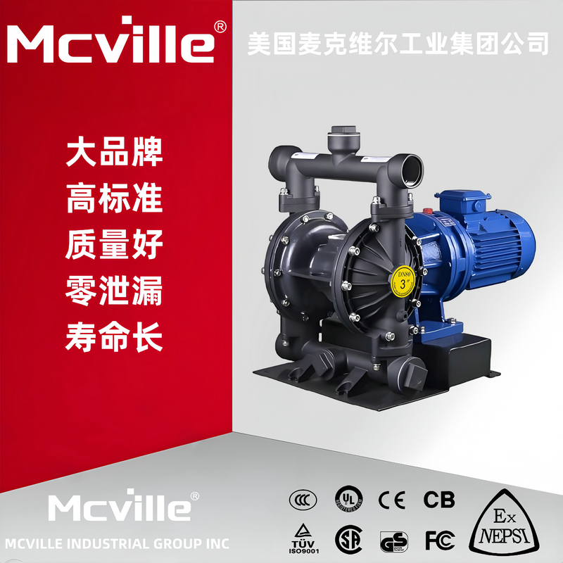 进口塑料电动隔膜泵