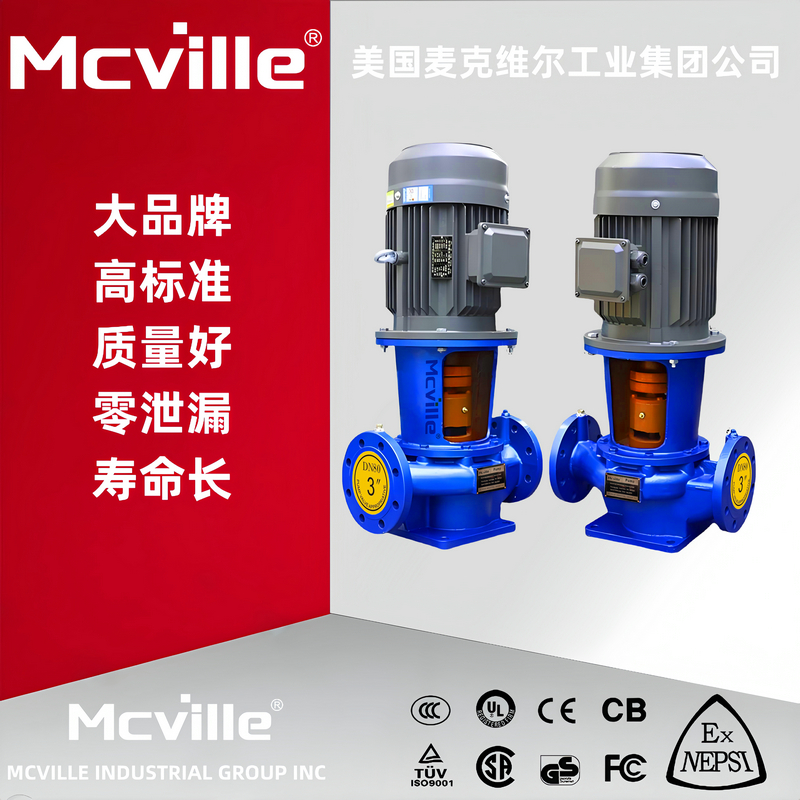 进口便拆式管道离心泵