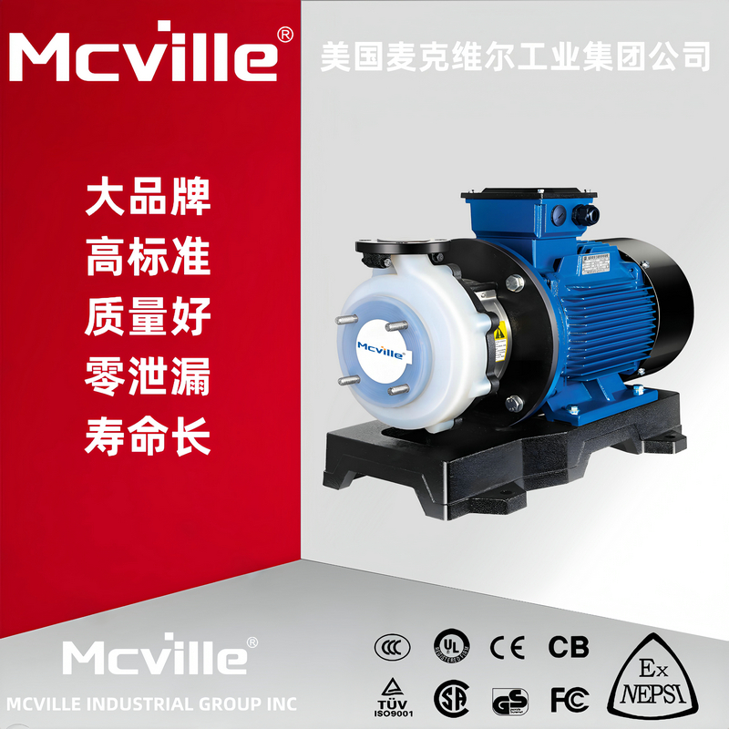 进口氟塑料化工泵