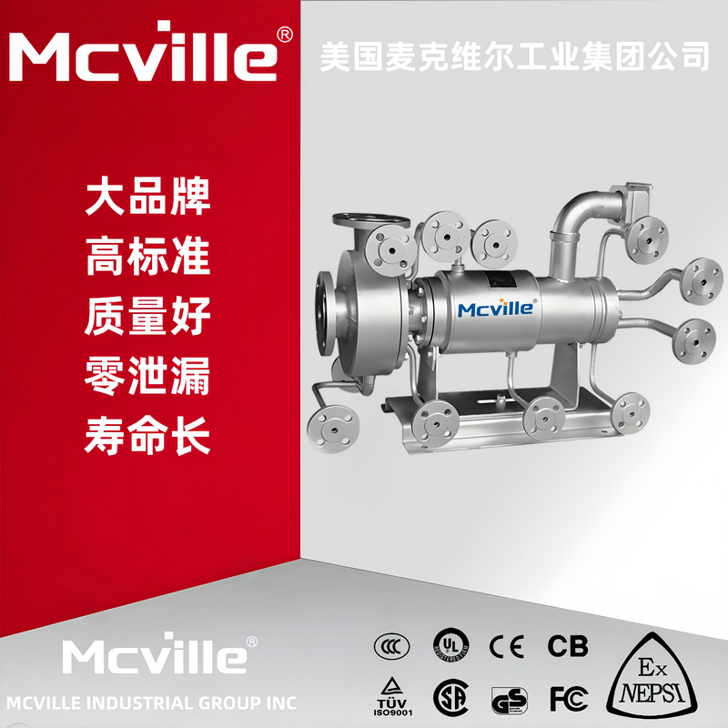 进口高熔点液用外部循环屏蔽泵