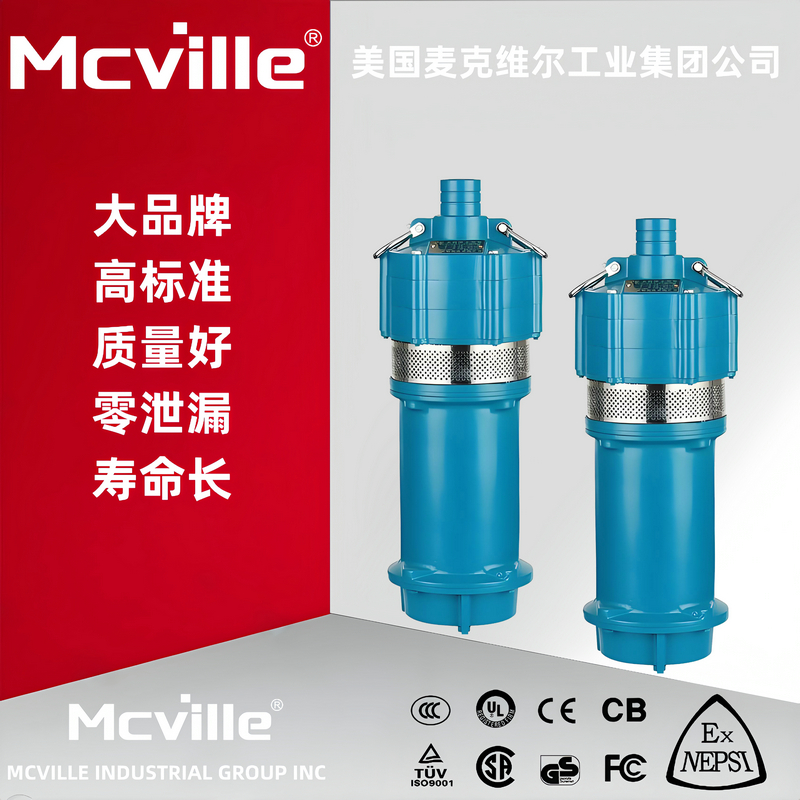 进口充水湿式潜水电泵