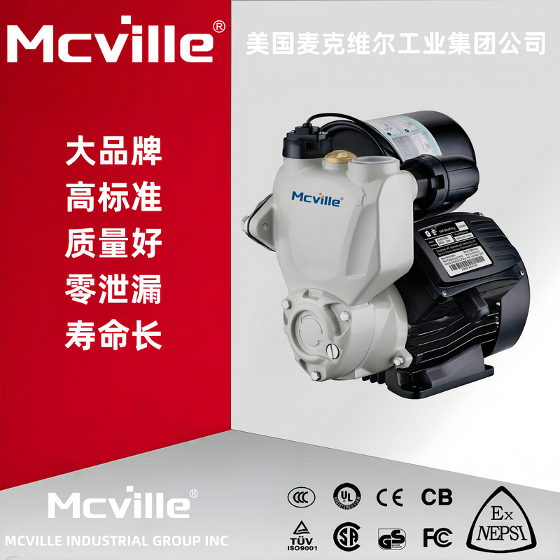 进口全自动冷热水自吸泵