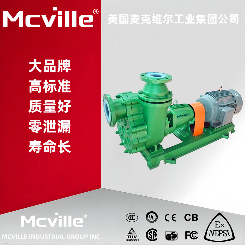 进口氟塑料自吸泵