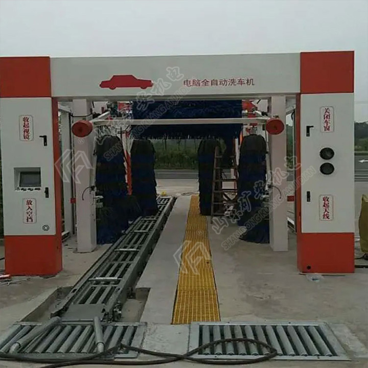 洗车机可适用各种工地频繁转场的需要