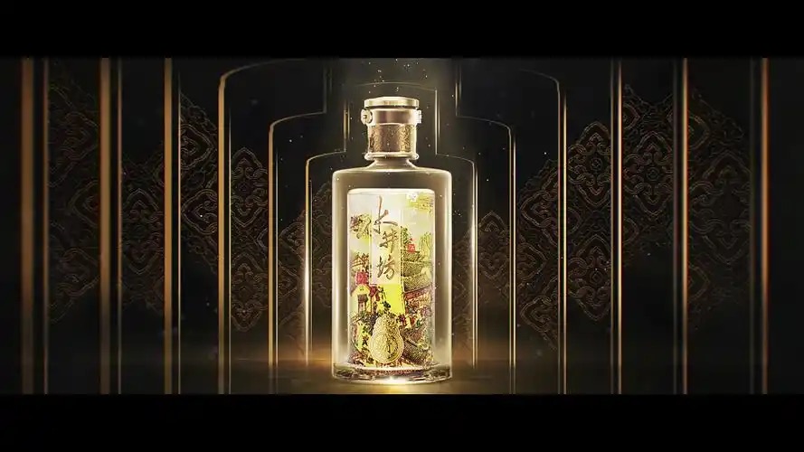 工艺品酒瓶定制-双层工艺玻璃个性化定制玻璃酒瓶