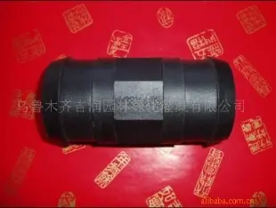 承插直通 塑料 黑色 其他管件 乌鲁木齐吉润园林绿化灌溉供应