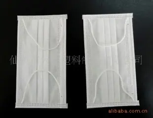 一次性耳带口罩 三层无纺布口罩 一次性口罩 作业防护 仙桃市天悦塑料制品供应
