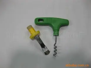 时尚2件套红酒开瓶器和啤酒开瓶器 厨房小工具 阳江市江城裕隆五金塑料厂供应