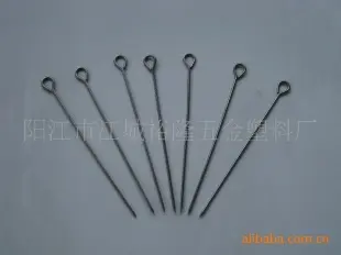 便于携带不锈钢肉串A119 烧烤必备烧烤针 烧烤叉、签 阳江市江城裕隆五金塑料厂供应