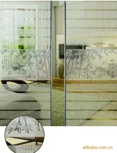 竹报平安 玻璃 玻璃 丝印 玻璃工艺品 岳阳经济技术开发区春光玻璃供应