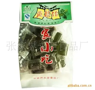 湖南特产张家界特色休闲小吃 水果软糖 蕨根怡200g 糖果、巧克力 张家界永定食品厂供应
