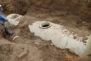 环保型玻璃钢化粪池 平流式沉淀池 污水处理设备 宁夏金月建设工程服务供应