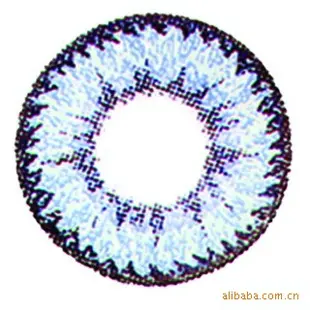 美瞳 水凝蓝 【月销3000】 隐型眼镜 甘肃康视达眼镜供应