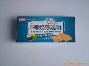 至圣行160G原味椰奶薄脆饼 其他休闲食品 北京椰树食品饮料供应
