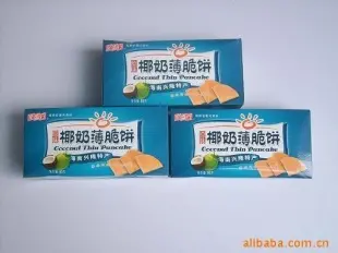 至圣行80G原味椰奶薄脆饼 其他休闲食品 北京椰树食品饮料供应