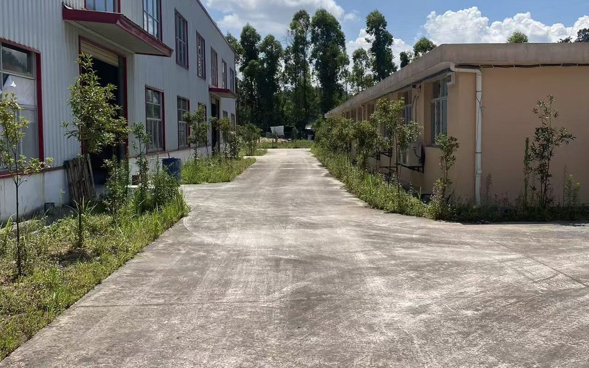 三明小蕉工业园区厂房与道路