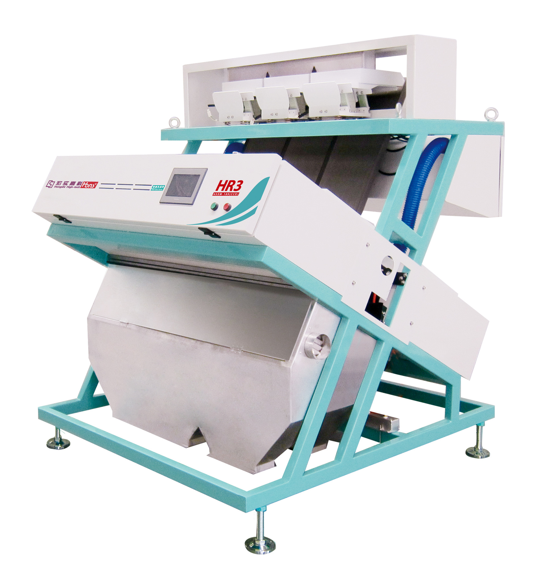 【宏实高科厂家直销ccd大米色选机,免费安装培训 (小型农业机械)】