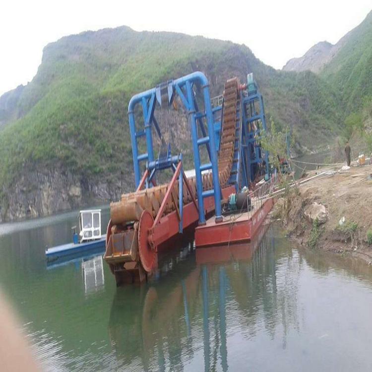 洁科供应小型淘金船 采沙船 免费安装