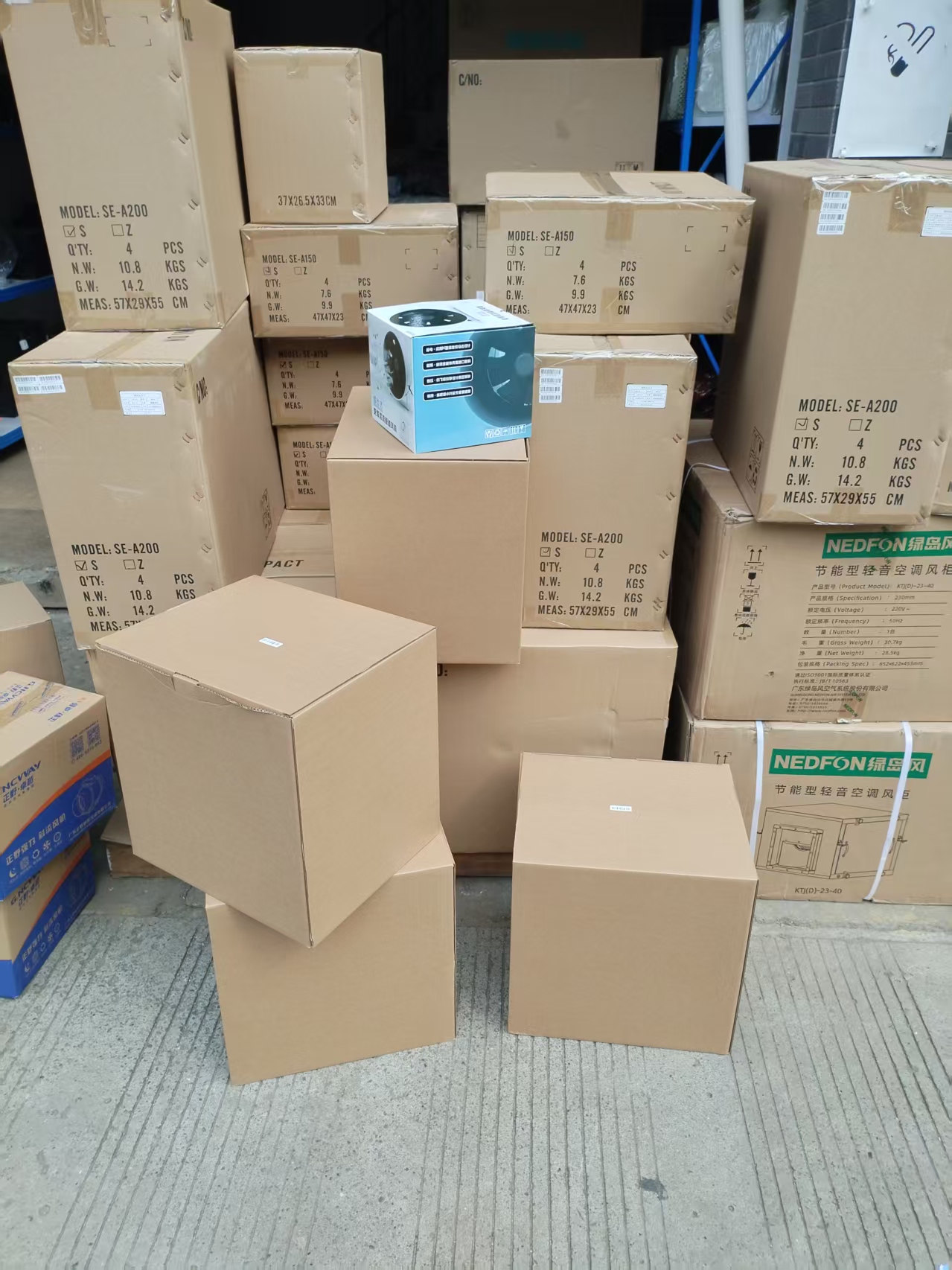 妍熙通风侧吹风幕机产品实拍